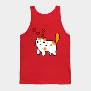 Spotted Kitty in Love Tank Top